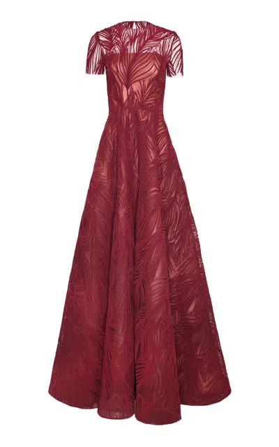 Naeem Khan Moda Operandi In Red