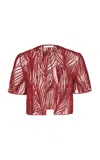 Naeem Khan Moda Operandi In Red