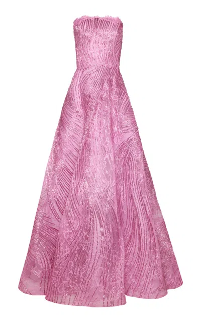 Naeem Khan Moda Operandi In Pink