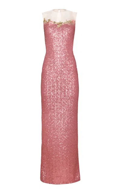 Naeem Khan Moda Operandi In Pink