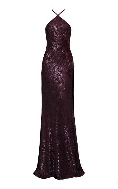 Naeem Khan Moda Operandi In Purple