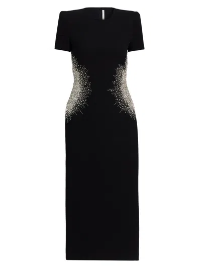 Naeem Khan Women's Embellished Crystal Sheath Cocktail Dress In Multi