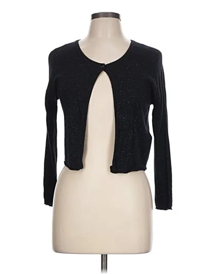 Pre-owned Naf Naf Cardigan Sweater In Black