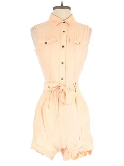 Pre-owned Naf Naf Romper In Brown