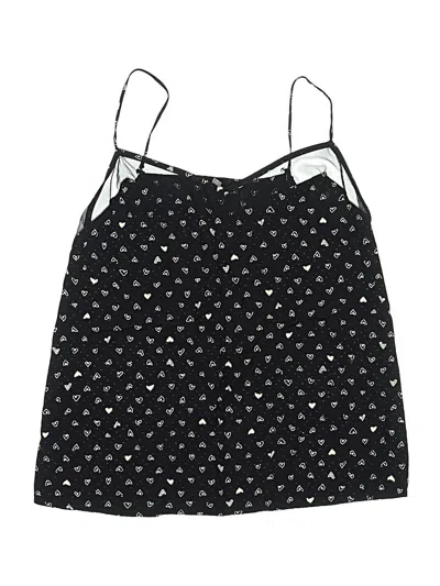 Pre-owned Naf Naf Sleeveless Top Black Halter Neckline Tops