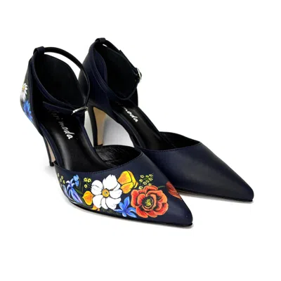 Nafari Moda Women's Lago Trasimeno - Navy Blue Pumps
