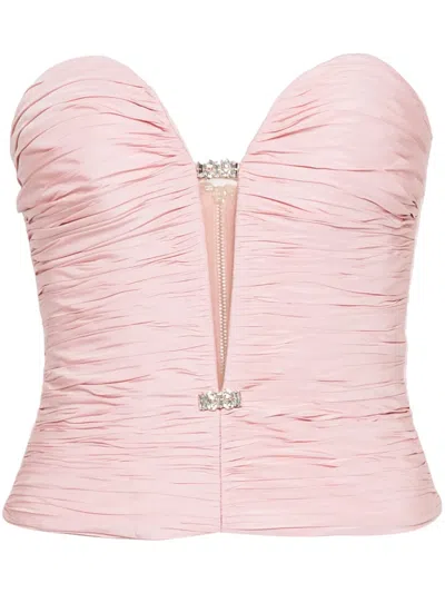 NAFSIKA SKOURTI THE BOMB CORSET-STYLE TOP