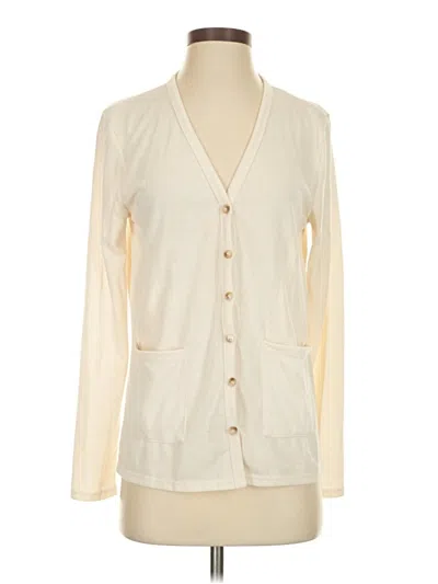 Pre-owned Naggoo Cardigan Sweater In White