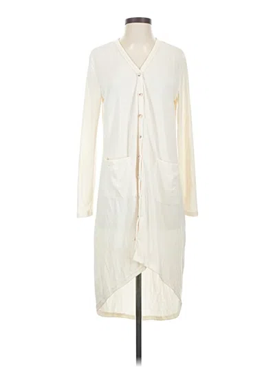 Pre-owned Naggoo Cardigan Sweater In White