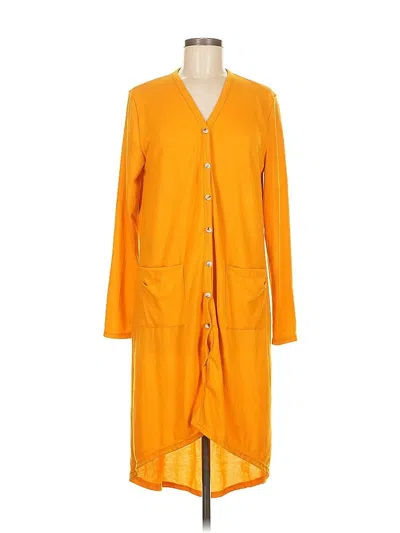 Pre-owned Naggoo Cardigan Sweater In Yellow