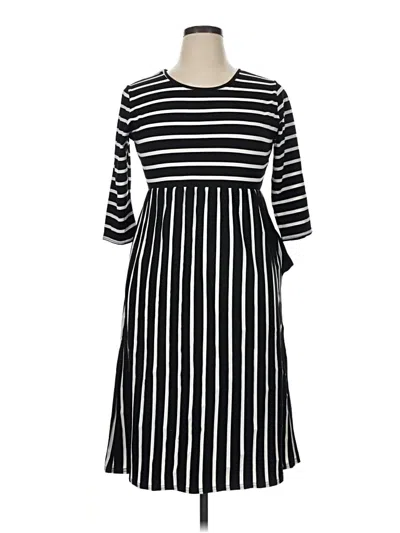 Pre-owned Naggoo Casual Dress In Black