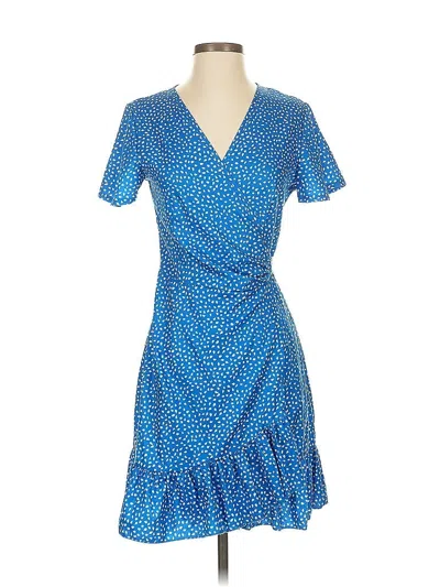 Pre-owned Naggoo Casual Dress In Blue