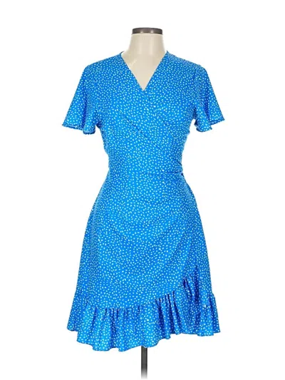Pre-owned Naggoo Casual Dress In Blue