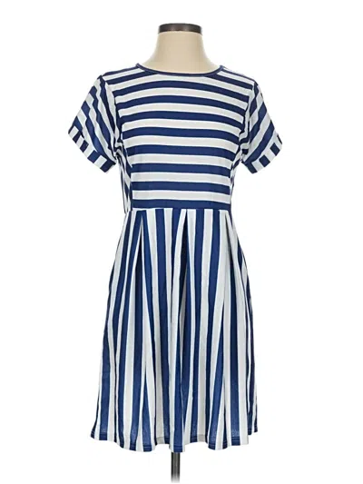 Pre-owned Naggoo Casual Dress In Blue