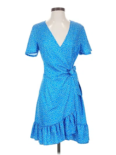 Pre-owned Naggoo Casual Dress In Blue