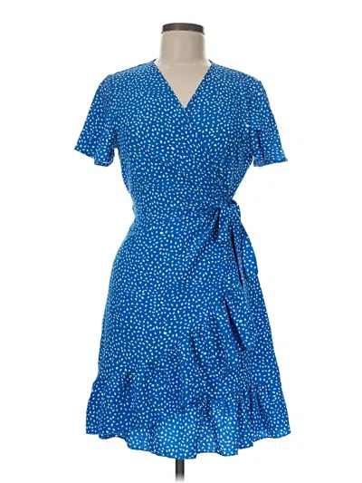 Pre-owned Naggoo Casual Dress In Blue