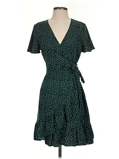 Pre-owned Naggoo Casual Dress In Green