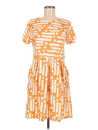 Pre-owned Naggoo Casual Dress In Orange
