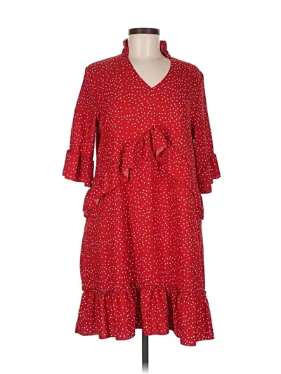 Pre-owned Naggoo Casual Dress In Red