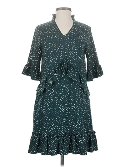 Pre-owned Naggoo Casual Dress In Teal
