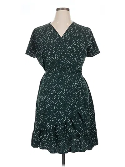 Pre-owned Naggoo Casual Dress In Teal