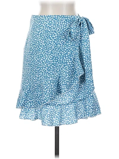 Pre-owned Naggoo Casual Skirt In Blue