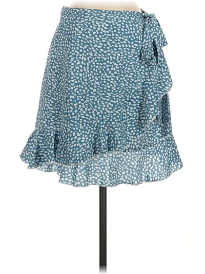 Pre-owned Naggoo Casual Skirt In Blue