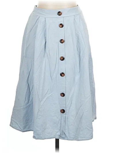 Pre-owned Naggoo Casual Skirt In Blue
