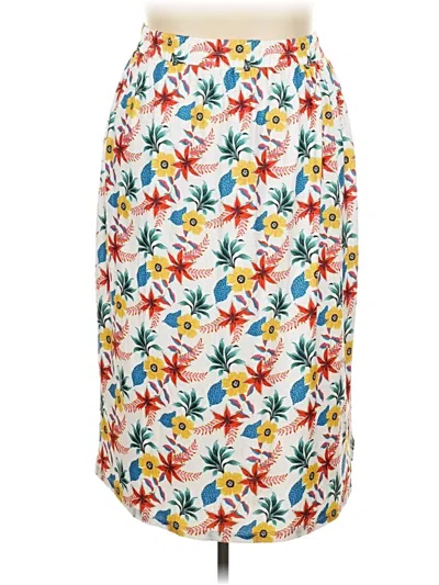 Pre-owned Naggoo Casual Skirt In White