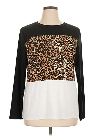 Pre-owned Naggoo Long Sleeve T-shirt In Brown