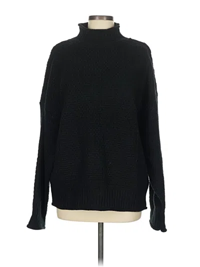Pre-owned Naggoo Turtleneck Sweater In Black