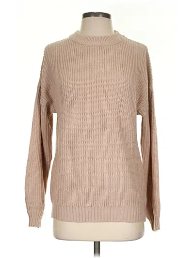 Pre-owned Naggoo Turtleneck Sweater In Tan