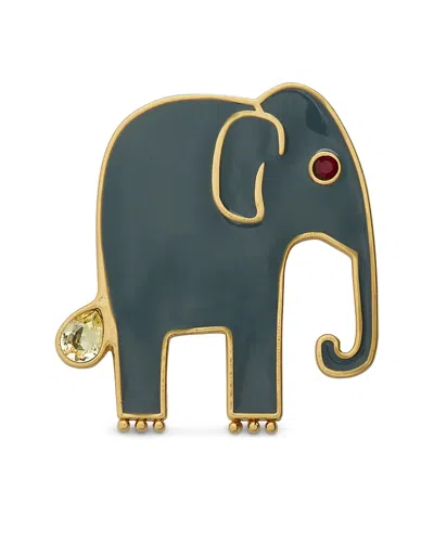 Naghedi Bag Charm Pins In Gold