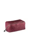 Naghedi Caravan Woven Cosmetic Pouch In Blue