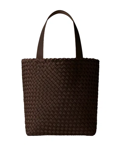 Naghedi Como Shopper Tote In Chocolate