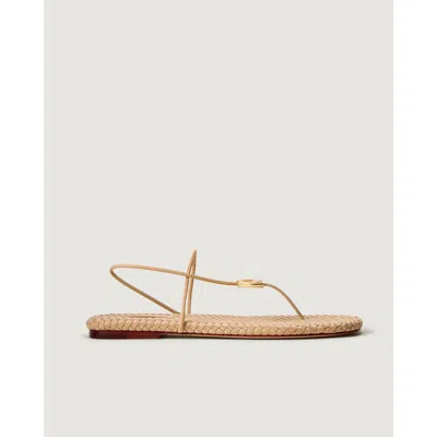 Naghedi Gaia Sandal In Neutral