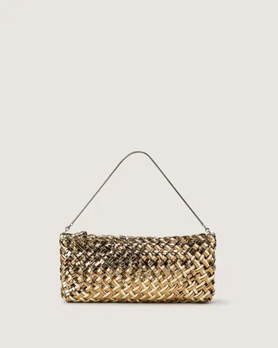 Naghedi Gala Medium Clutch Metallic Bag In Biarritz In Multi
