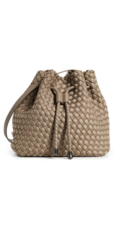Naghedi Gramercy Medium Bucket Bag Cashmere In Brown