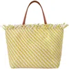 Naghedi Havana Medium Fringe Woven Tote Bag In Soleil
