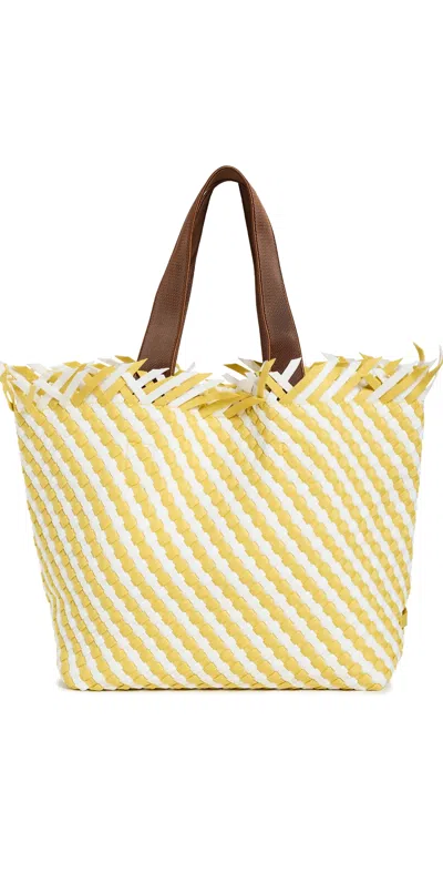 Naghedi Havana Medium Tote Soleil In Gold