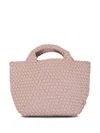 Naghedi Interlock-weave Tote Bag In Pink