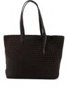 Naghedi Jet Setter Tote Bag In Brown