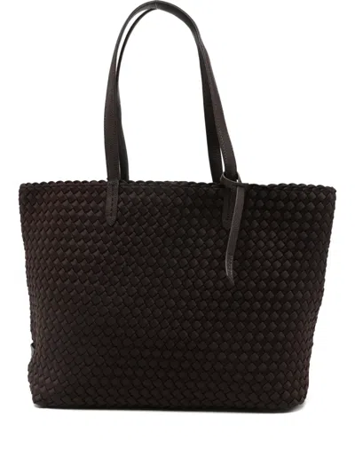 Naghedi Jet Setter Tote Bag In Brown