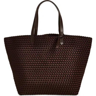 Naghedi Jetsetter Large Tote In Brown