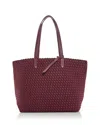 Naghedi Jetsetter Small Tote In Burgundy