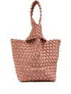 Naghedi Kyoto Woven-design Tote Bag In Brown