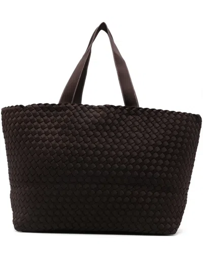 Naghedi Large Como Brown Tote Bag