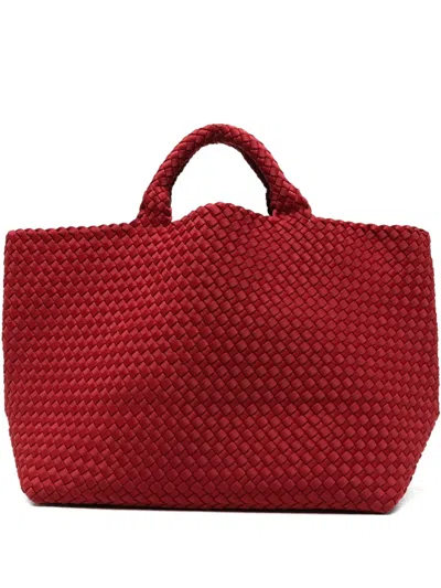 Naghedi Large St. Barth's Tote Bag In Red