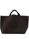 Naghedi Large St. Barths Tote Bag In Brown