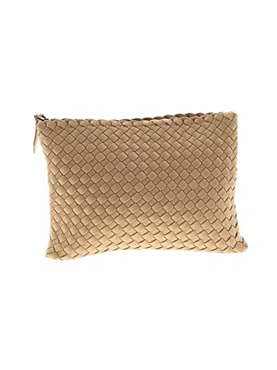 Pre-owned Naghedi Leather Clutch In Gold